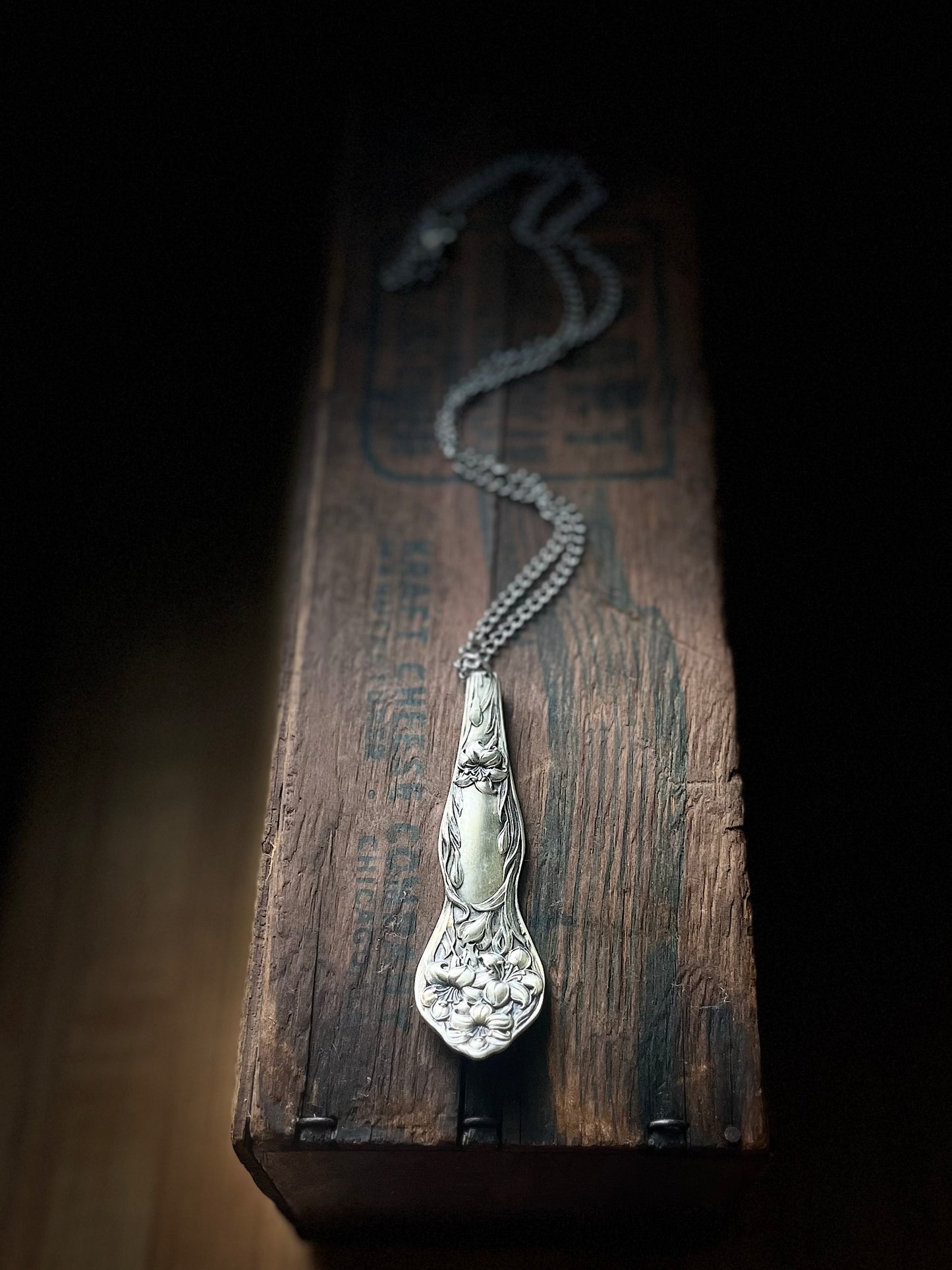 Lily Silverware Necklace