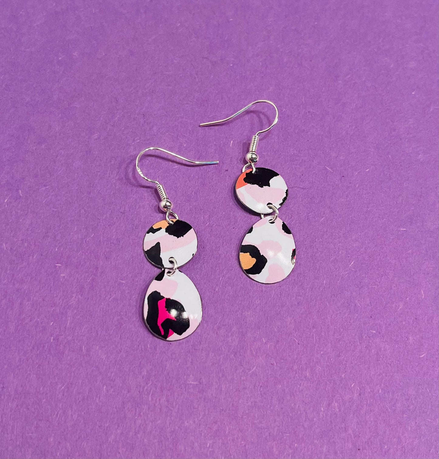 Pinktastic Leopard Earrings #4