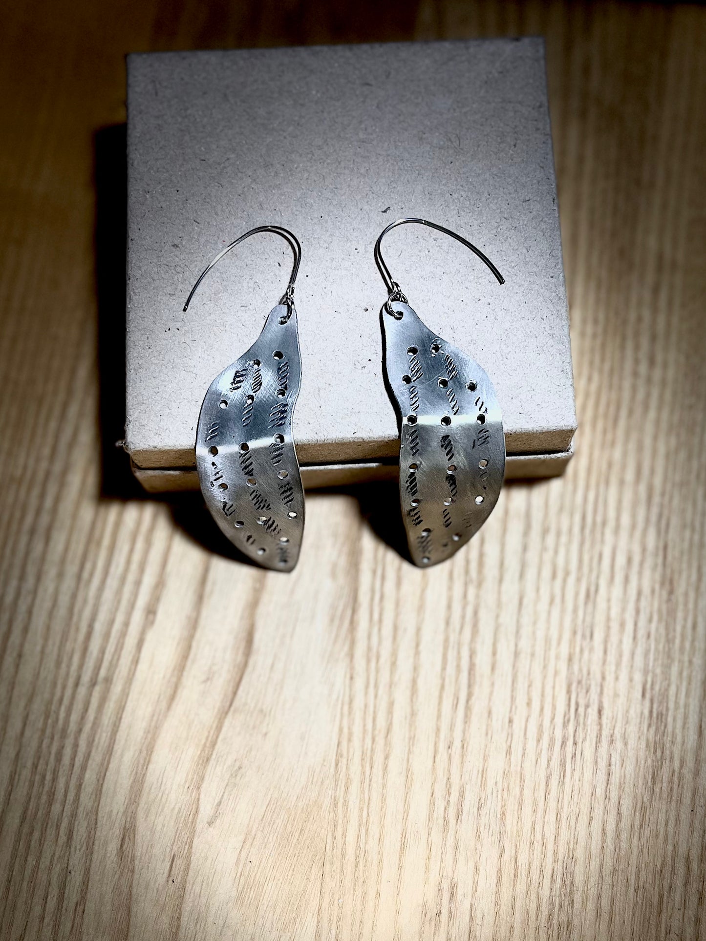 Grater Spoon Earrings