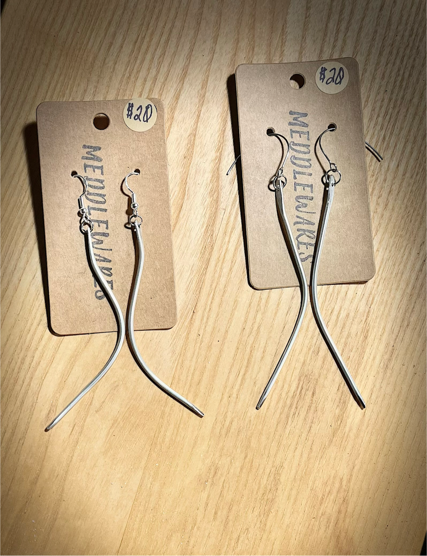 Rolled Tong Earrings