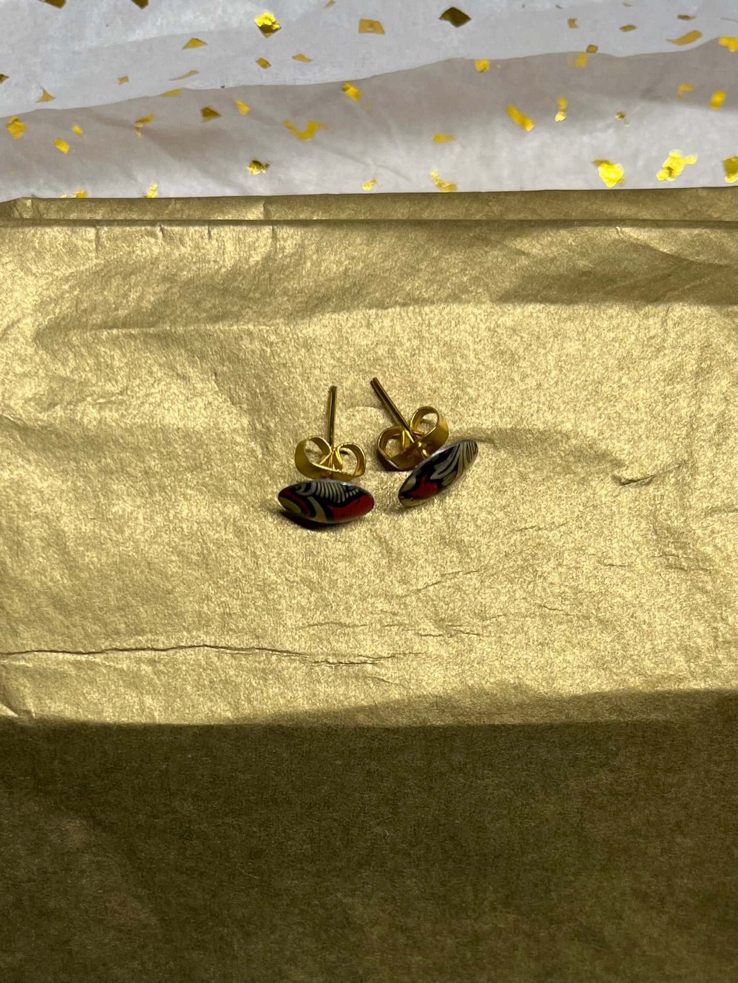 Crimson Midnight Earrings #9