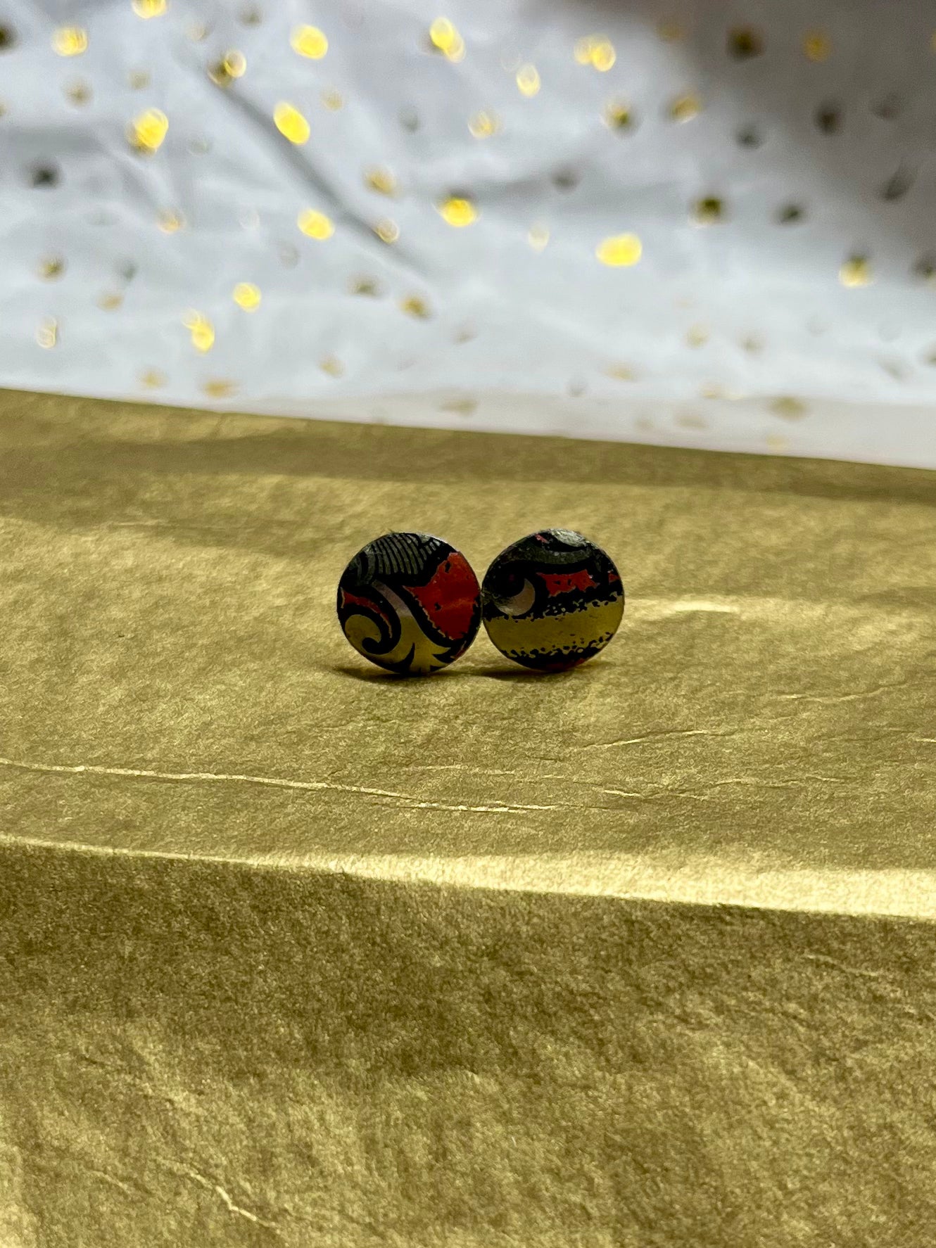 Crimson Midnight Earrings #9