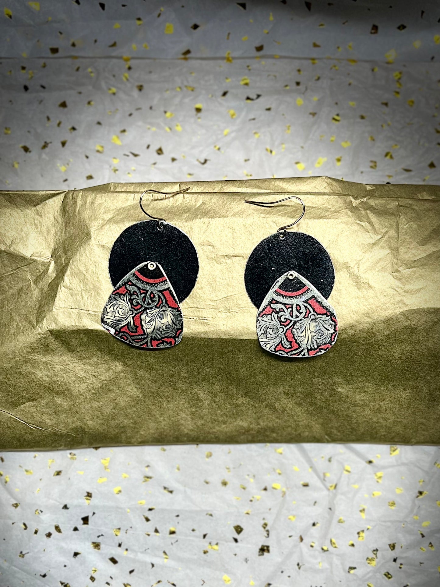 Crimson Midnight Earrings #27
