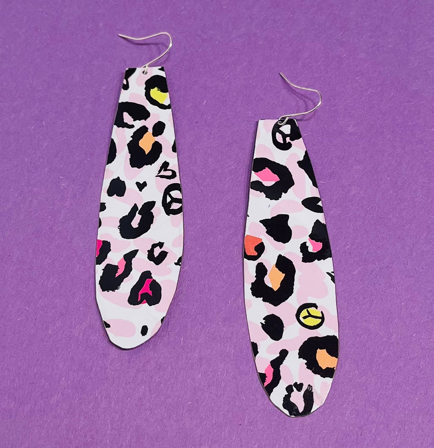 Pinktastic Leopard Earrings #9