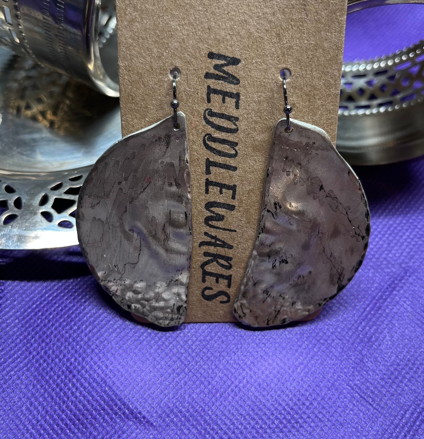 Halved Ladle Earrings
