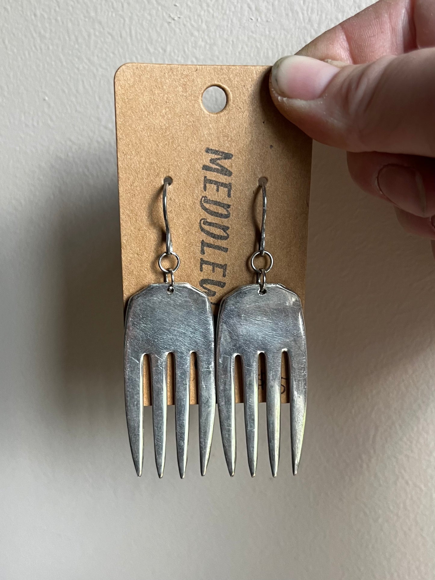 Simple Fork Earrings
