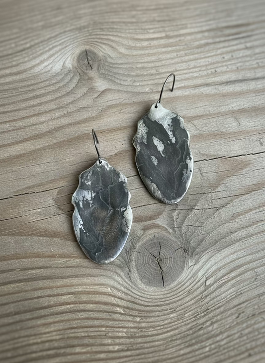 Acid Etched Earrings